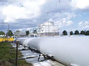 tanque de armazenamento