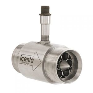 Medidor de vazão com turbina