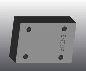 placa de suporte modular