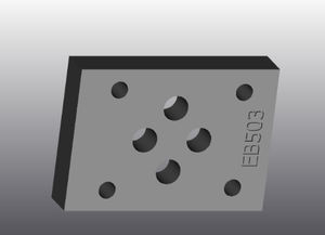 placa de suporte modular
