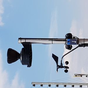 estação meteorológica com conexão sem fio