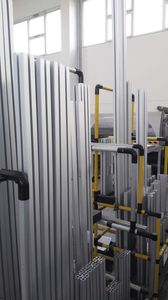 sistema de perfis em alumínio 1