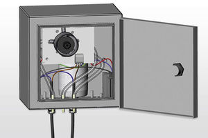 máquina de projeção pneumática