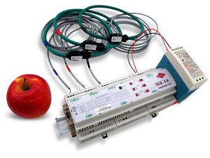 sensor de corrente de Rogowski / CA / trifásico / monofásico