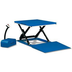 mesa elevatória tipo tesoura