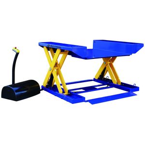 mesa elevatória tipo tesoura