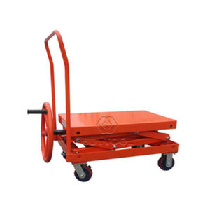 mesa elevatória de tesoura tripla