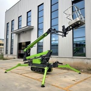 plataforma elevatória articulada de esteiras