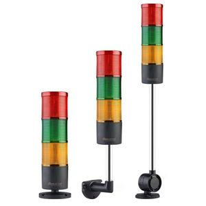 coluna luminosa de LED