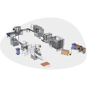 linha de embalagem para aplicações industriais