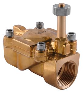 válvula solenoide de ação indireta