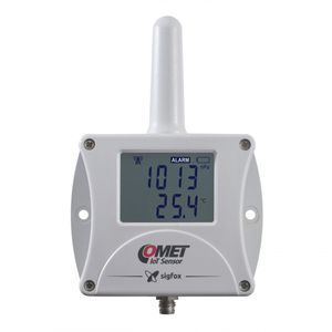 termo-higrômetro digital / compacto / para instalação na parede / de temperatura