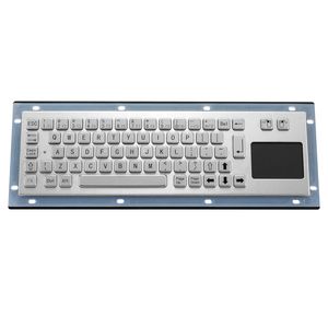 teclado de mesa / com teclas mecânicas / com touchpad / industrial