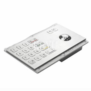teclado numérico com trackball