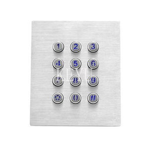 Teclado numérico retroiluminado