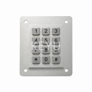 Teclado numérico para ambiente externo