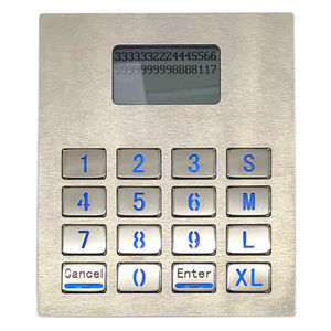 teclado numérico com display LCD 1