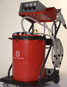 máquina de revestimento em pó manual