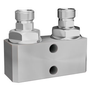 distribuidor manifold de 2 vias 1