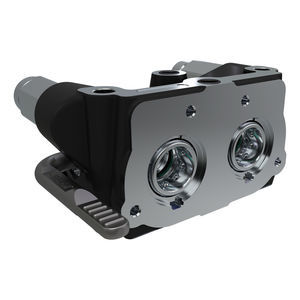bloco manifold hidráulico de 2 vias