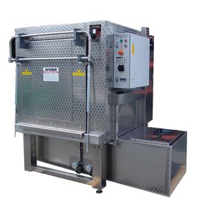 máquina de limpeza com abertura frontal
