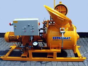 transportador-misturador de argamassa elétrico