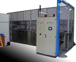 máquina de inspeção por penetração de líquido fluorescente