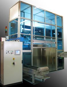 máquina de limpeza com solvente