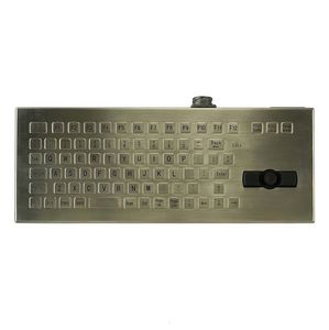 teclado de mesa / com teclas mecânicas / com joystick / por medida