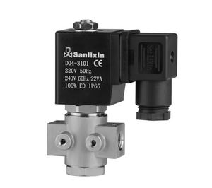 válvula solenoide de ação direta