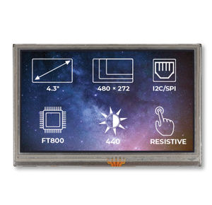 módulo de visualização TFT 1