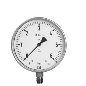 manômetro com mostrador analógico