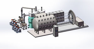 máquina de deposição PVD