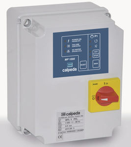painel de controle para bomba