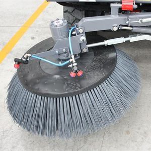 escova circular / de limpeza / para limpeza de pó / em aço
