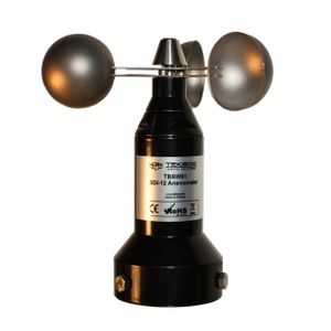 anemômetro de conchas