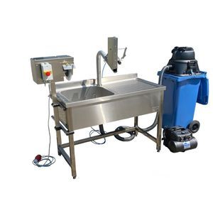 máquina evisceradora de peixe