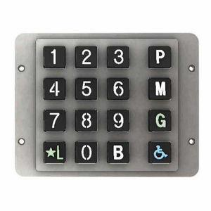 teclado numérico 16 teclas