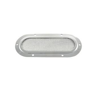 grelha de ventilação em aço inoxidável