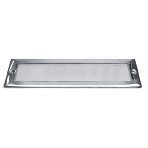 grelha de ventilação em aço inoxidável