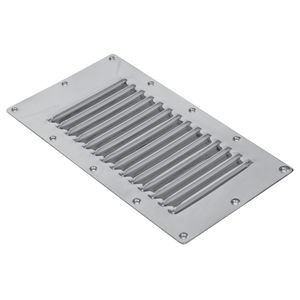grelha de ventilação em aço inoxidável