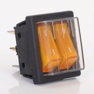 Interruptor com tampa protegida