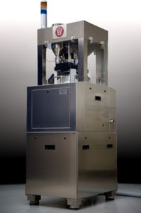prensa de compressão