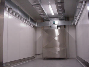 estação de descongelamento para carne