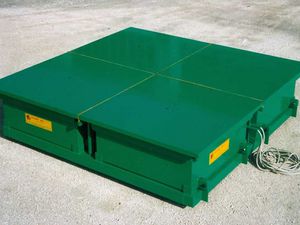 mesa vibratória para concreto fresco