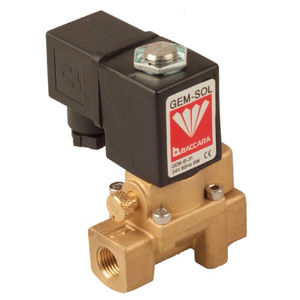 válvula solenoide de ação indireta