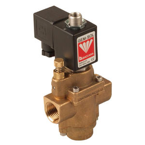 válvula solenoide de ação indireta