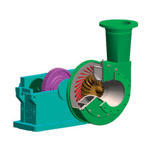 turbocompressor de engrenagem