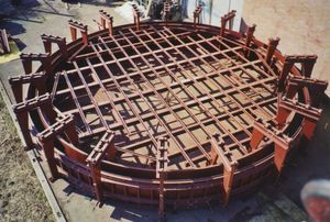 fôrma trepante