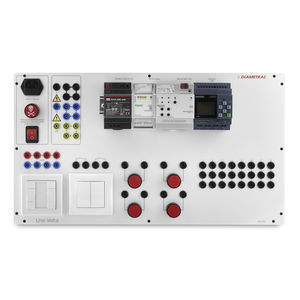 painel de simulação de instalação elétrica